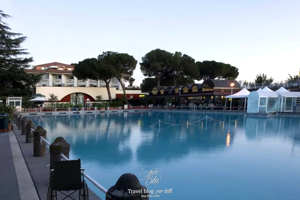 Accessibilità Terme dei Papi in Sedia a Rotelle